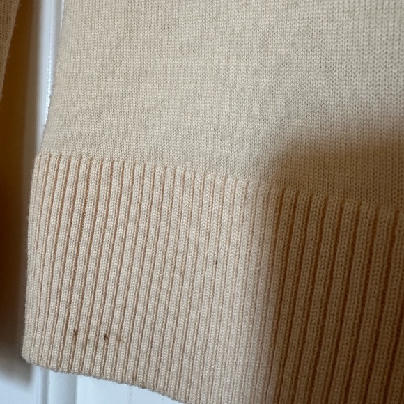 Tory Burch Merino Wool Plunge Neckline Sweater - Picture 4 of 6